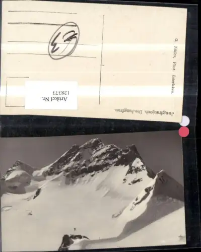 128373,Jungfraujoch Jungfrau Gipfelansicht Kt. Bern