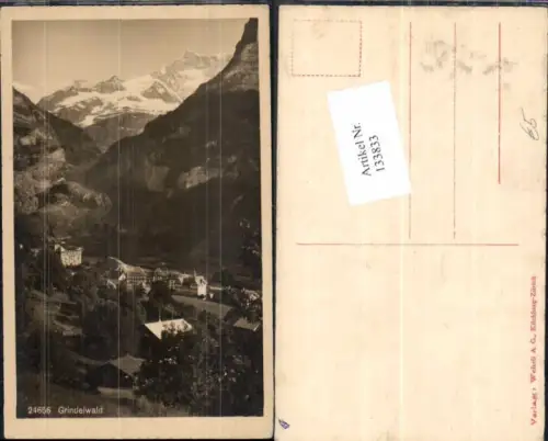 133833,Grindelwald Teilansicht Kt Bern
