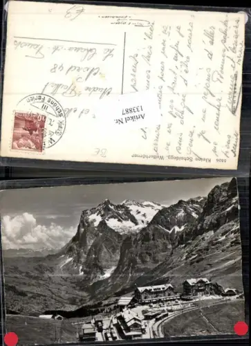 133887,Kleine Scheidegg bei Wengen Kt Bern