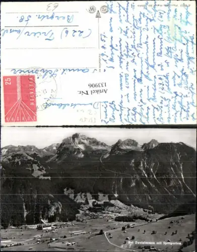 133906,Zweisimmen m. Spillgerten Kt Bern