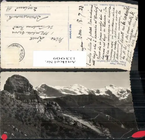 133909,Schynige Platte Eiger Mönch Jungfrau Interlaken Kt Bern
