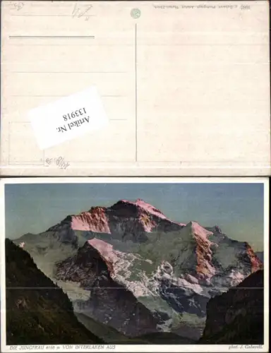 133918,Jungfrau von Interlaken aus Kt Bern