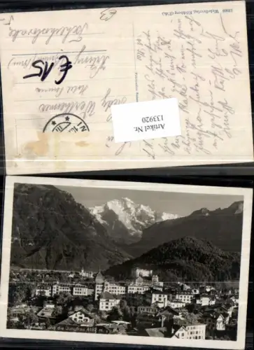 133920,Interlaken und Jungfrau Kt Bern