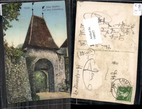 148957,Thun Altes Stadttor a.d. Schlossberg Kt Bern