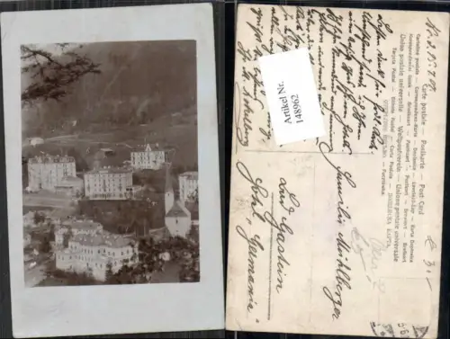 148962,FotoAK Hotels in Bern Umgebung 1907