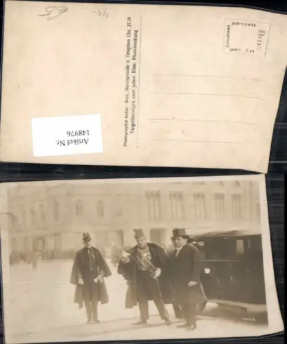 148976,FotoAK Bern Männer m. Hut Zylinder
