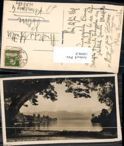 148982,Thun am Aarekanal 1920