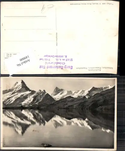149000,Bachalpsee Schreckhorn Grindelwald Kt Bern