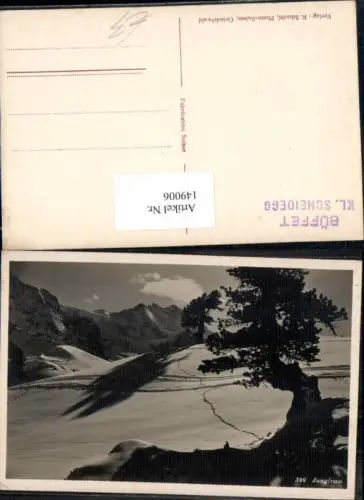 149006,Jungfau Grindelwald Kt Bern