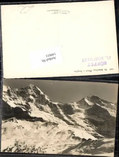 149011,Kleine Scheidegg Mönch Jungfrau Kt Bern Adelboden
