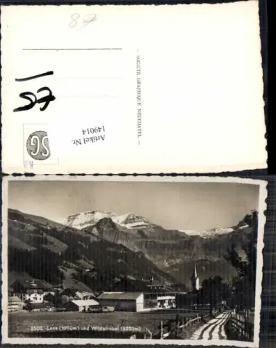 149014,Lenk und Wildstrubel Kt Bern