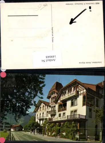 149048,Hotel Alpina Interlaken Kt Bern