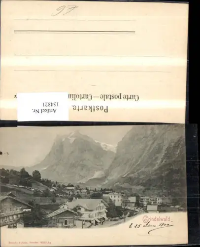 154821,Grindelwald 1900 Kt Bern