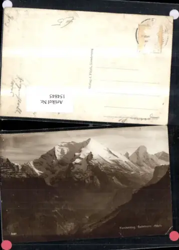 154845,Kandersteg Balmhorn Attels Kt Bern
