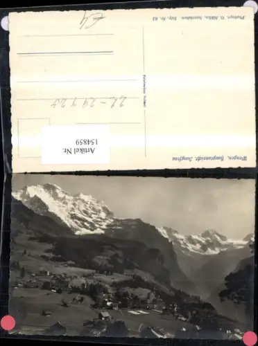 154859,Wengen m. Jungfrau Kt Bern