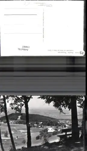 154907,Aeschi Thunersee Landschaft m. Blick auf Thun u. Spiez Kt Bern