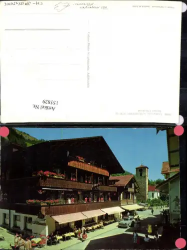 155829,Adelboden Dorfstrasse Berner Oberland Automobil Auto Personen Kt Bern