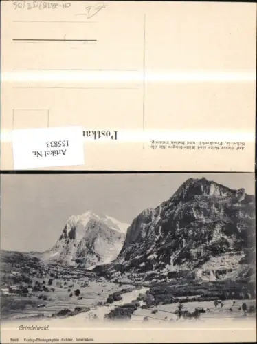 155833,Grindelwald Kt Bern
