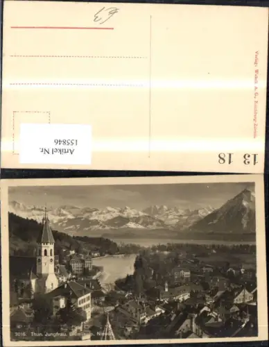 155846,Thun Jungfrau Blümlisalp Niesen Kt Bern