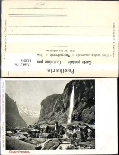 155848,Lauterbrunnen Wasserfall Kt Bern
