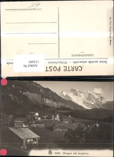 155889,Wengen m. Jungfrau Kt Bern
