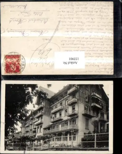 155901,Beatenberg Ansicht Hotel 1929 Kt Bern