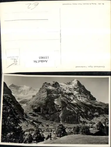 155903,Grindelwald Eiger Viescherwand Kt Bern