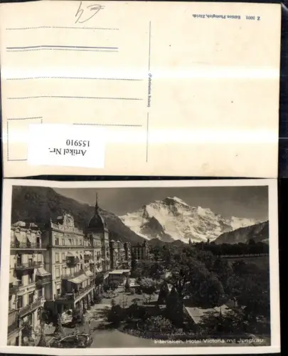 155910,Interlaken Hotel Victoria m. Jungfrau Kt Bern