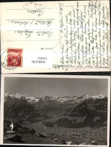 155911,Lenk i. Simmental Wildhorn 1926 Kt Bern