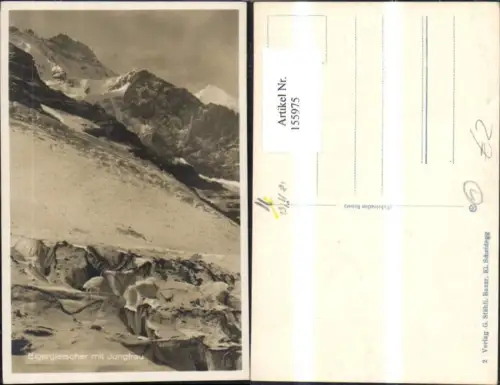 155975,Eigergletscher m. Jungfrau Grindelwald Interlaken Kt Bern