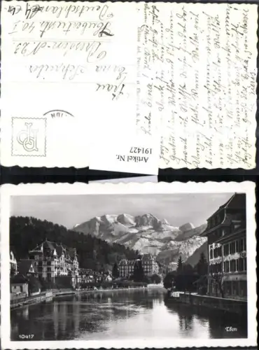 191427,Thun Teilansicht Partie Kt Bern