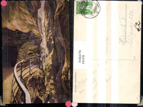 191470,Meiringen Aareschlucht Schlucht Kt Bern