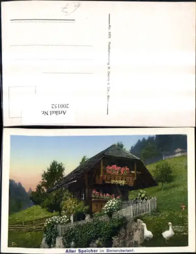 200152,Alter Speicher i. Berner Oberland Kt Bern
