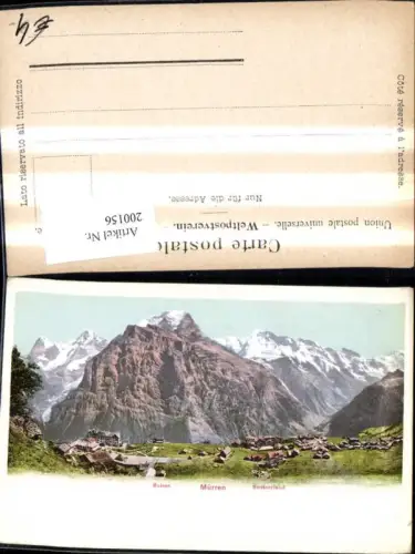 200156,Mürren Totale Kt Bern