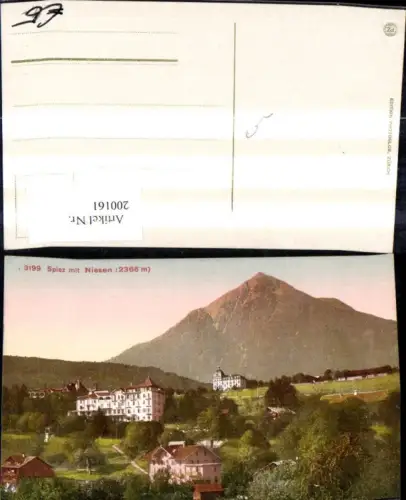 200161,Spiez m. Niesen Kt Bern