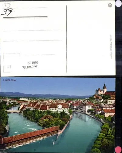 200165,Thun Teilansicht Kt Bern