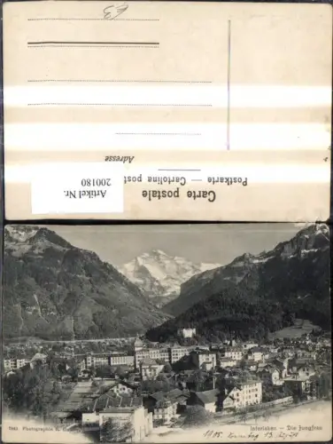200180,Interkaken m. Jungfrau Kt Bern
