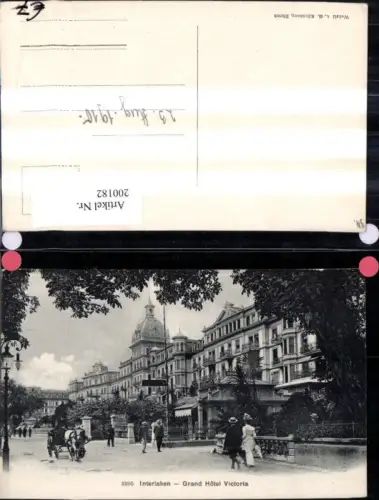 200182,Interlaken Grand Hotel Victoria Kt Bern