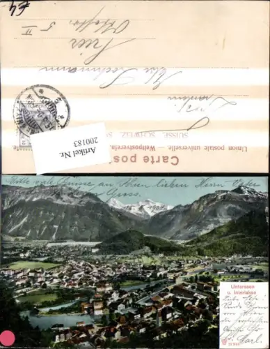 200183,Unterseen u. Interlaken Kt Bern