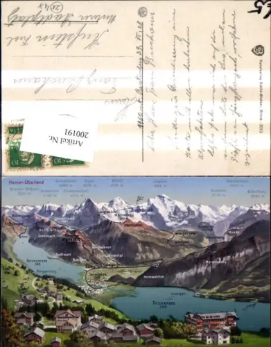 200191,Berner Oberland Thunersee Brienzersee Kt Bern