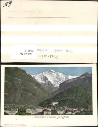 200213,Interlaken u. d. Jungfrau Kt Bern