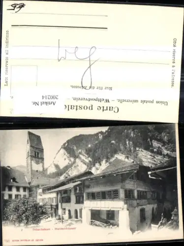 200214,Interlaken Heidenhäuser Kt Bern
