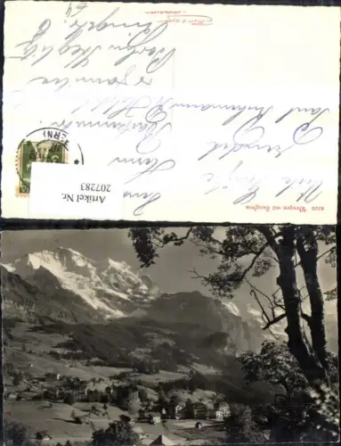 207283,Wengen m. Jungfrau Kt Bern