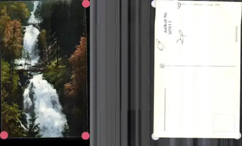 207411,Giessbachfälle Wasserfall b. Brienzersee Kt Bern