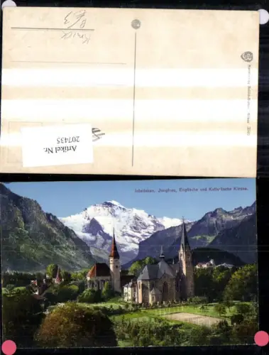 207435,Interlaken Jungfrau Englische u. Katholische Kirche Kt Bern