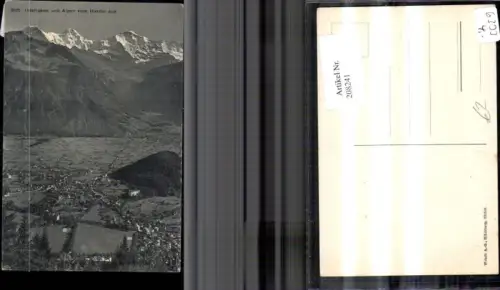 208241,Interlaken u. Alpen v. Harder aus Kt Bern