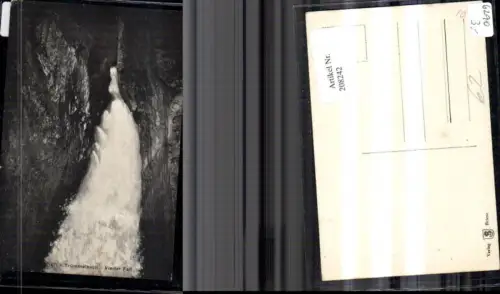 208242,Trümmelbach Vierter Fall Wasserfall Lauterbrunnen Stechelberg Kt Bern