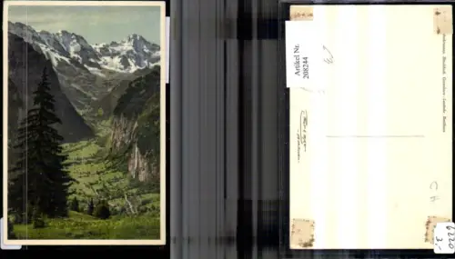 208244,Lauterbrunnen Staubbach Grosshorn Lauterbrunnen Breithorn Kt Bern