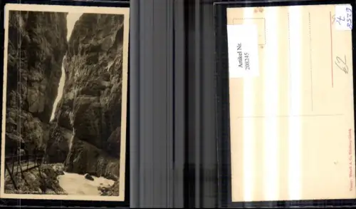 208245,Grindelwald Lütschinenschlucht Schlucht Ansicht m. Personen Kt Bern