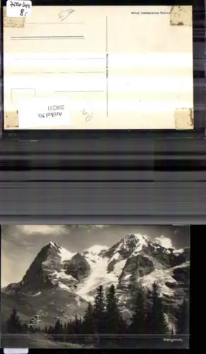 208251,Wengeralp Bergansicht Wengen Kleine Scheidegg Kt Bern